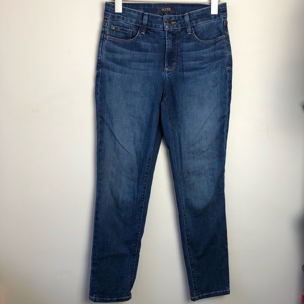 NYDJ 2 Alina Convertible Ankle Lift Tuck Jeans